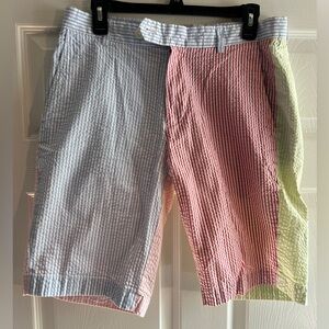 Men’s Seersucker Dress Shorts
